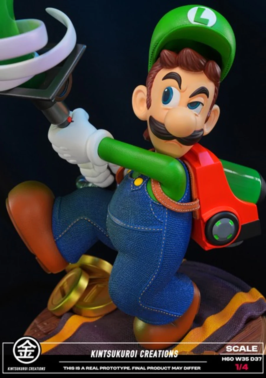 Super Mario - Luigi's Mansion | 1:4 Resin Statue | by Kintsukuroi Creations