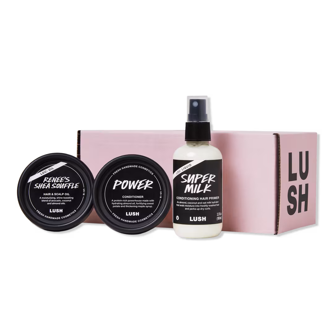 LUSH  Best For Curls And Coils Haircare Discovery Kit