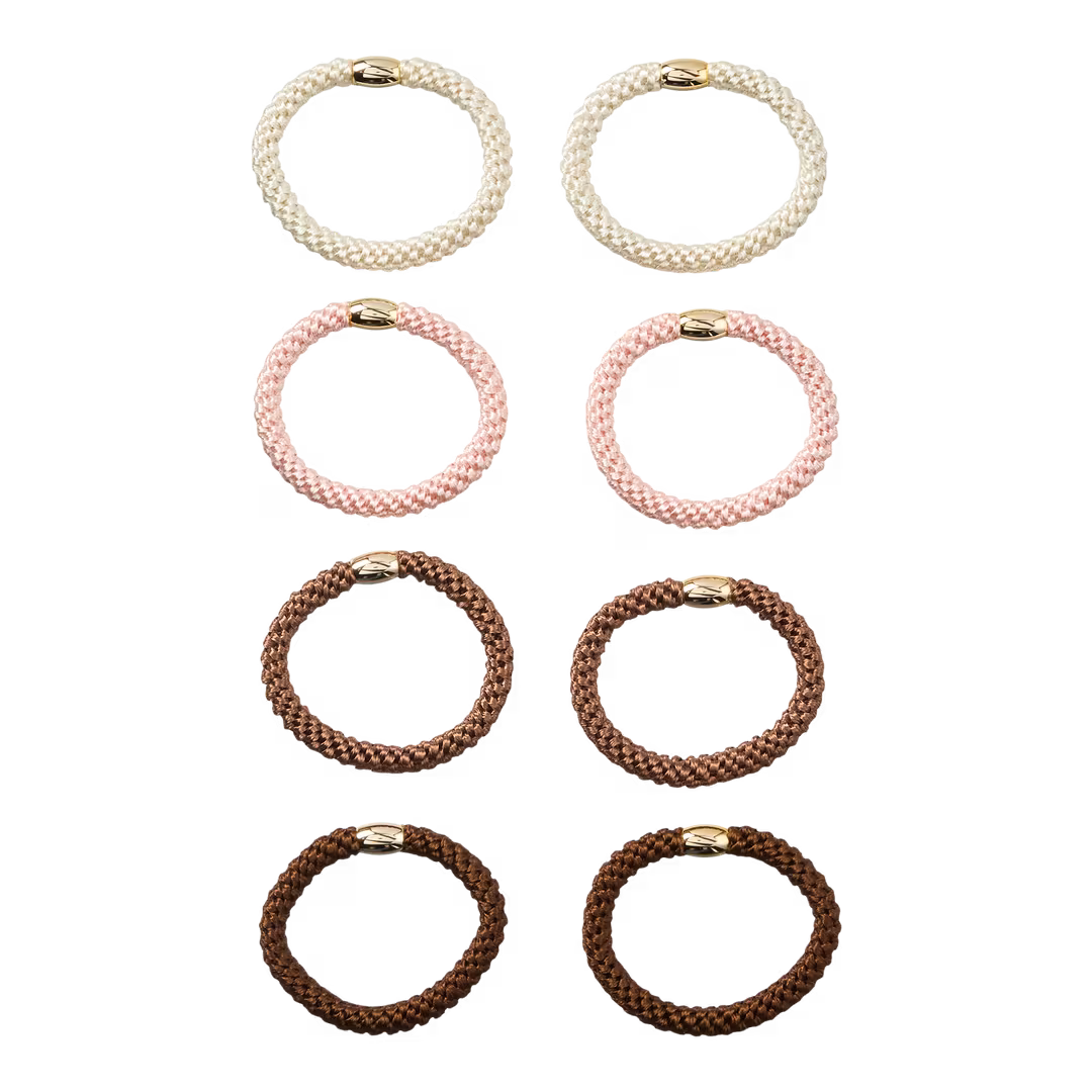 Conair Accessories  Hair Ties with Beads 8 pk