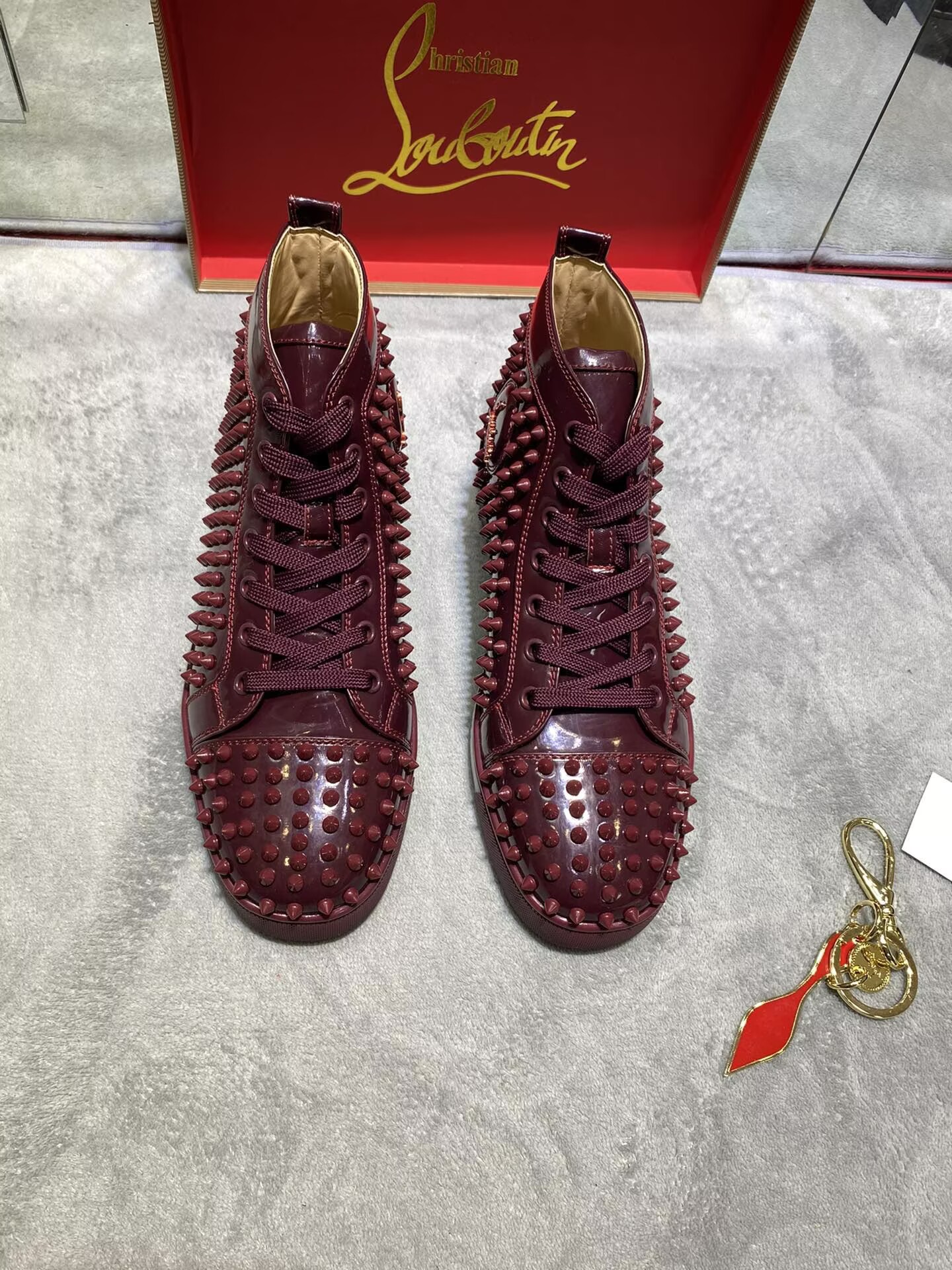 Christian Louboutin Red bottom High-Top - CCSHOES