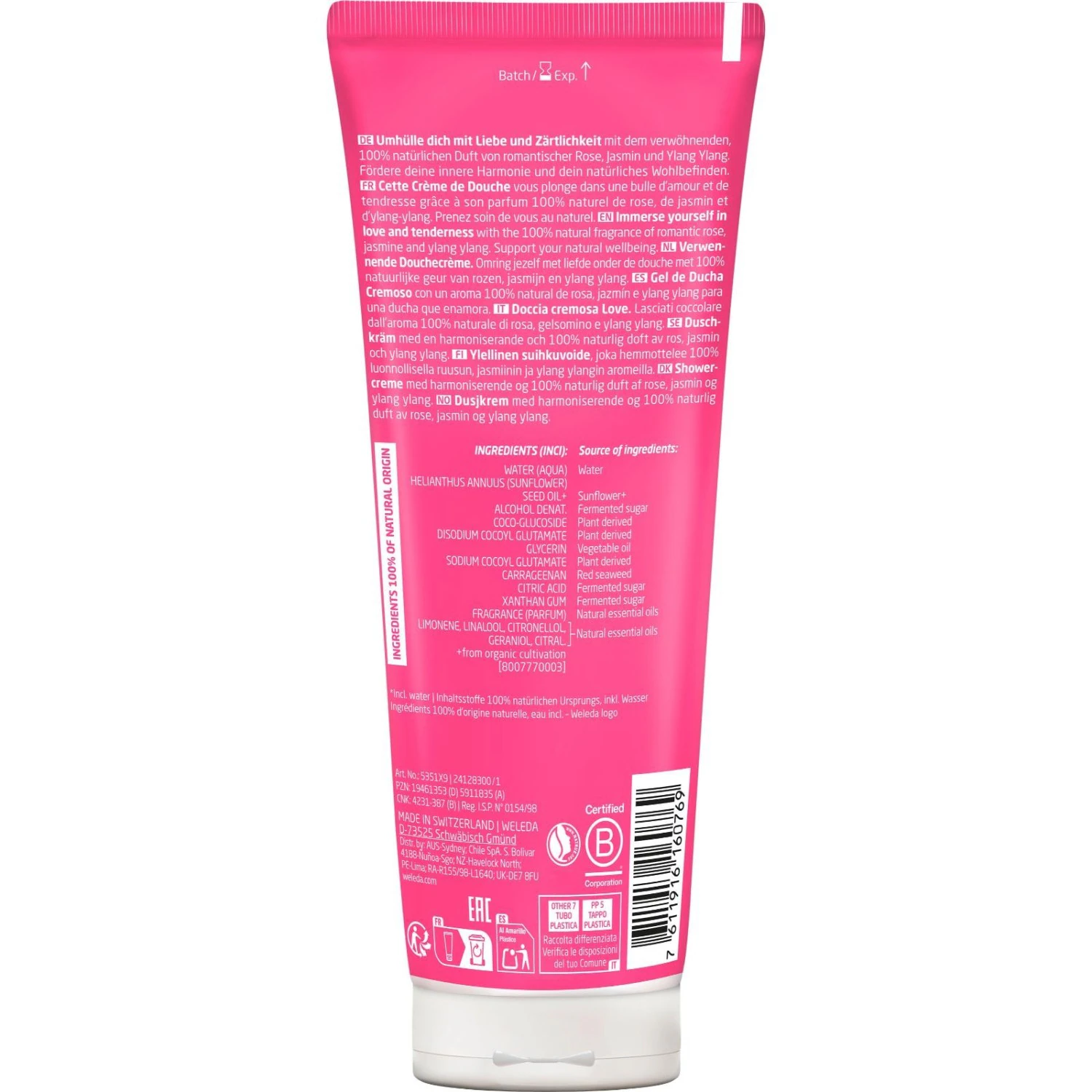 Love Aroma Cremedusche