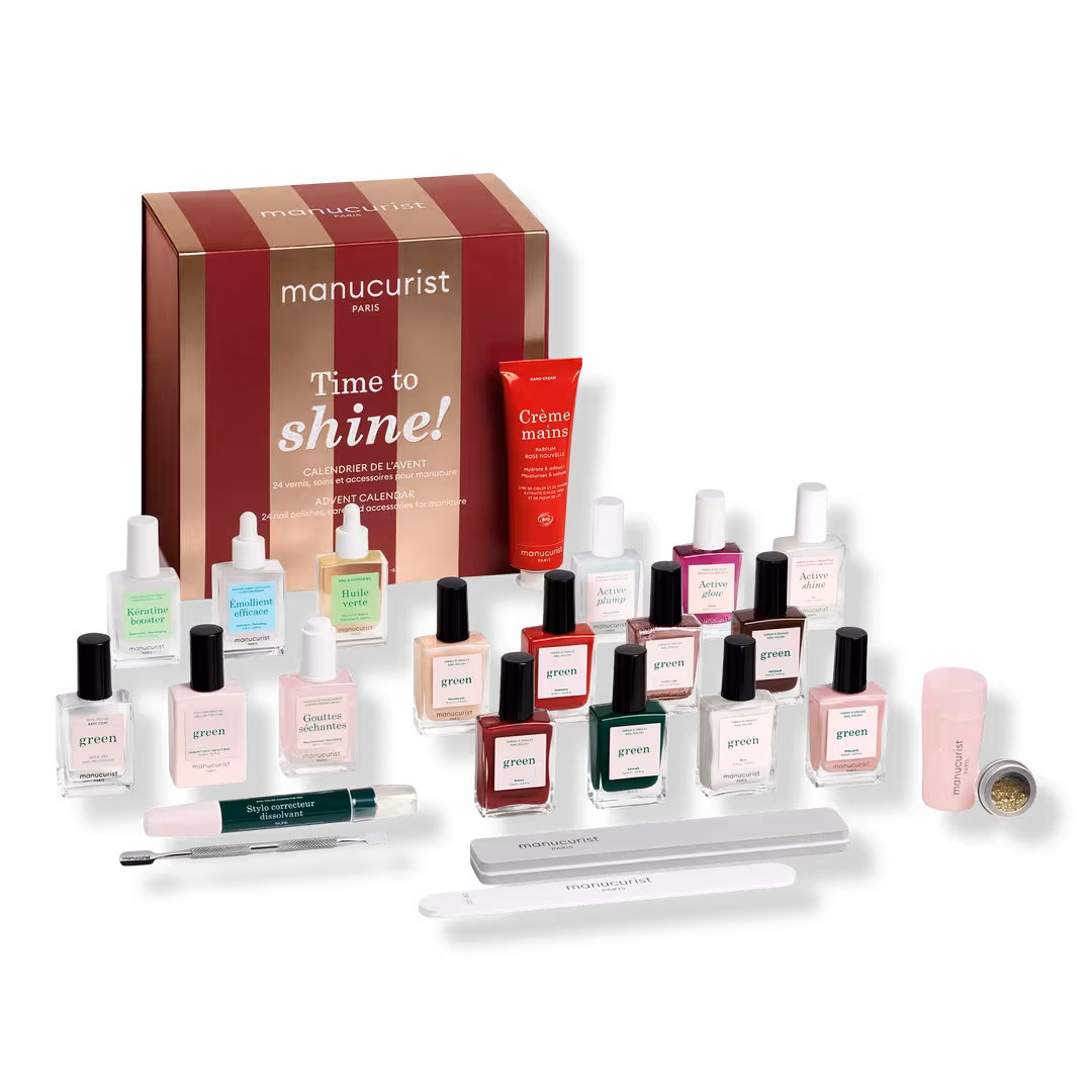 Manucurist  Advent Calendar Time to Shine 24 Full-Size Nail Care & Polish Gift Set