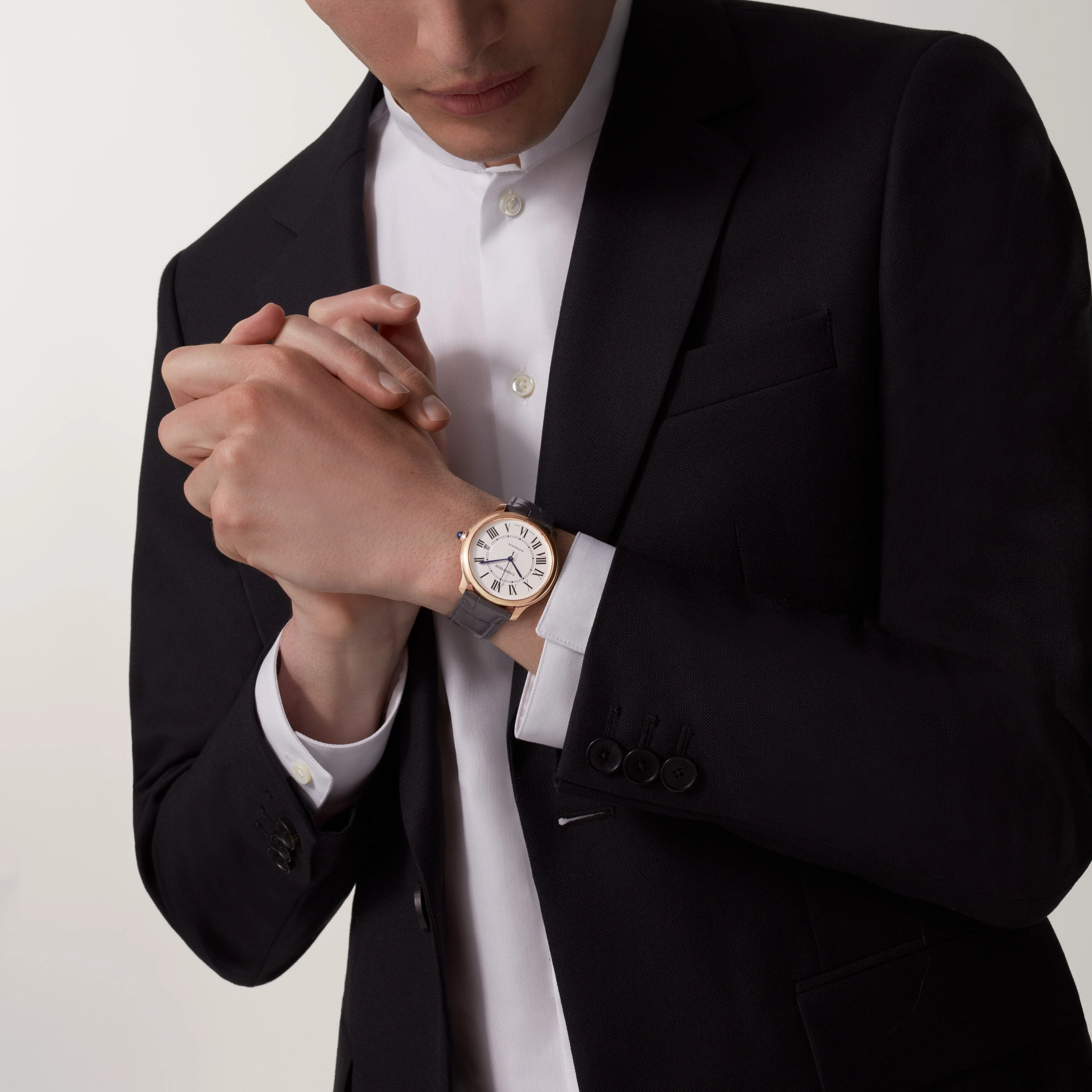 Cartier Ronde Louis CRWGRN0011(Box NOT Included)