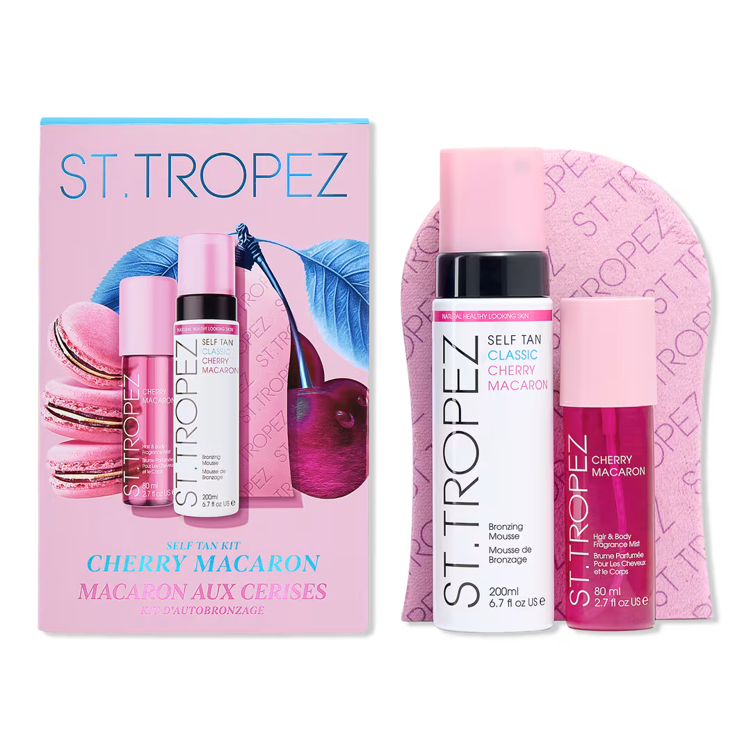 St. Tropez  Cherry Macaron Self Tan and Body Mist Set