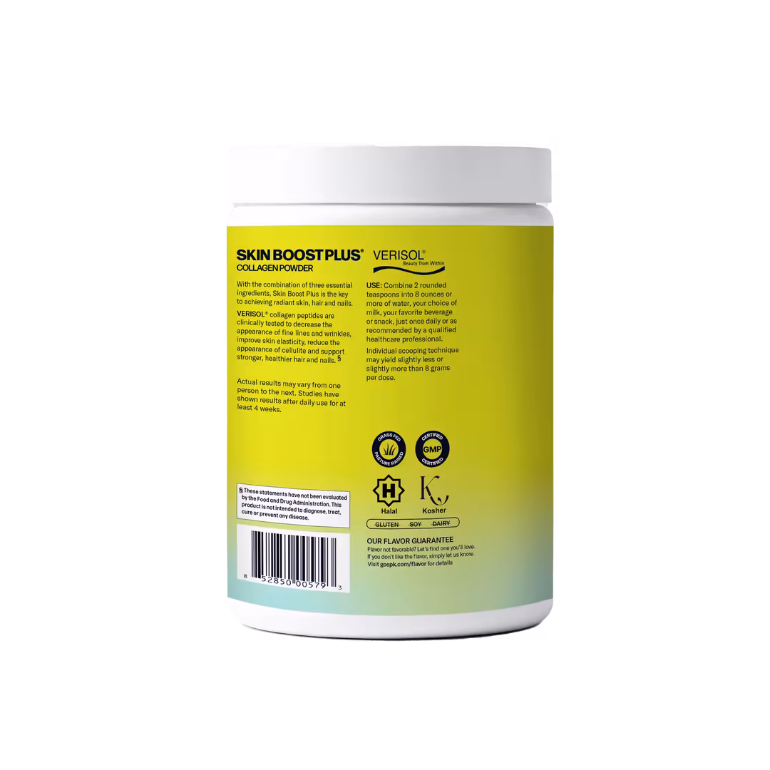 Sparkle Wellness  Skin Boost Plus Verisol Bioactive Collagen Peptides - Chocolate