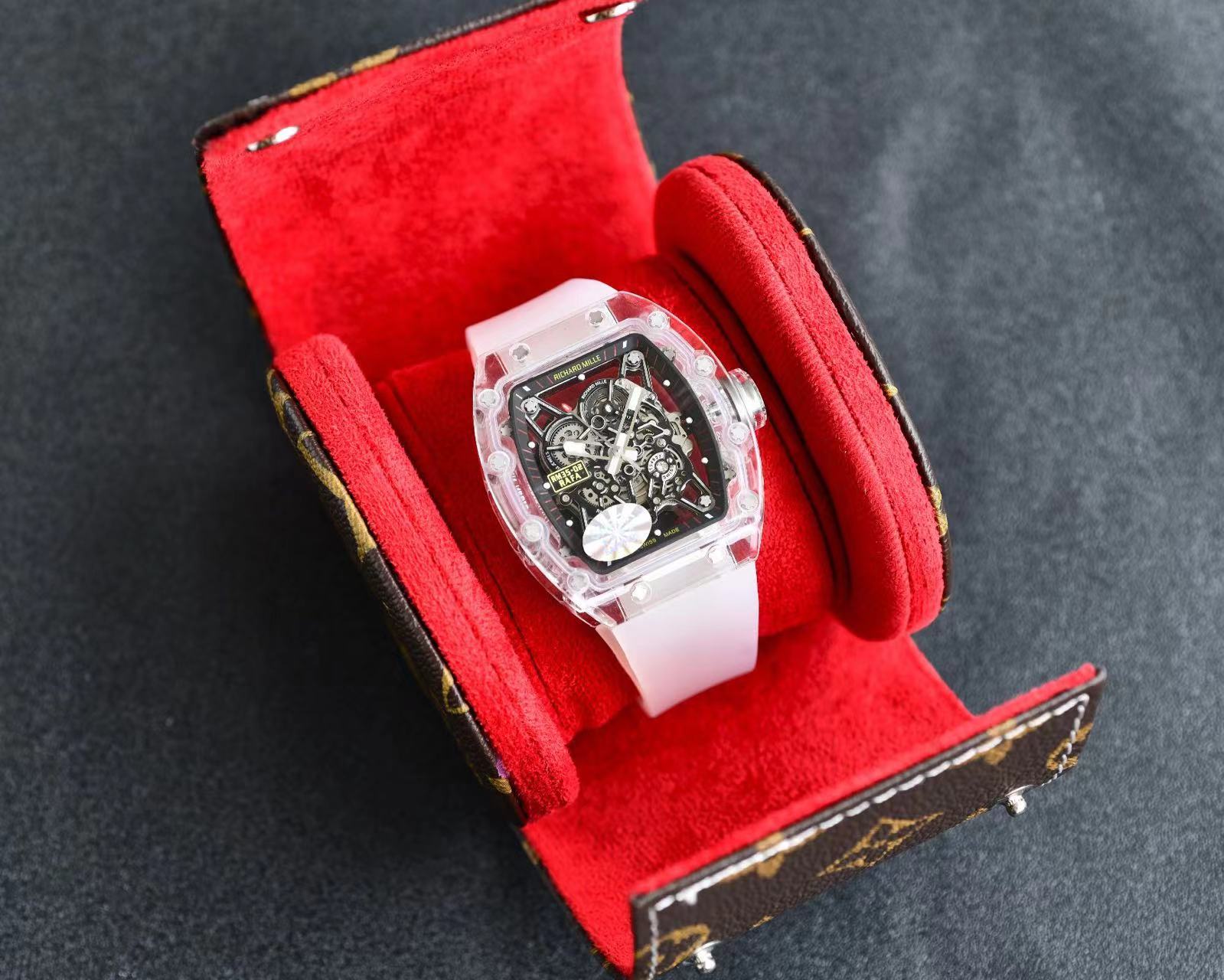 Richard Mille rm35-02 Glass Transparent Watch