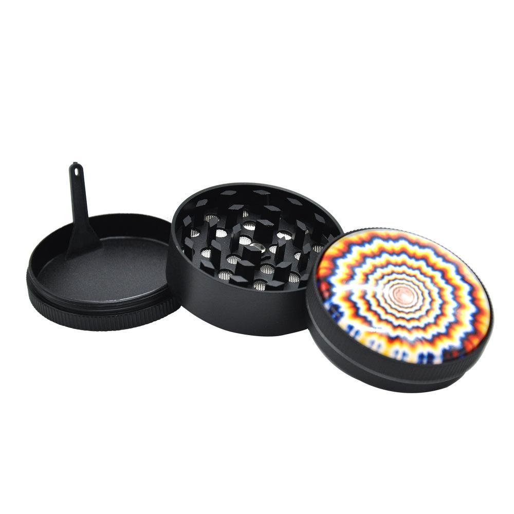 Mandala Novelty Herb Grinder 3 Layer (Random Color)
