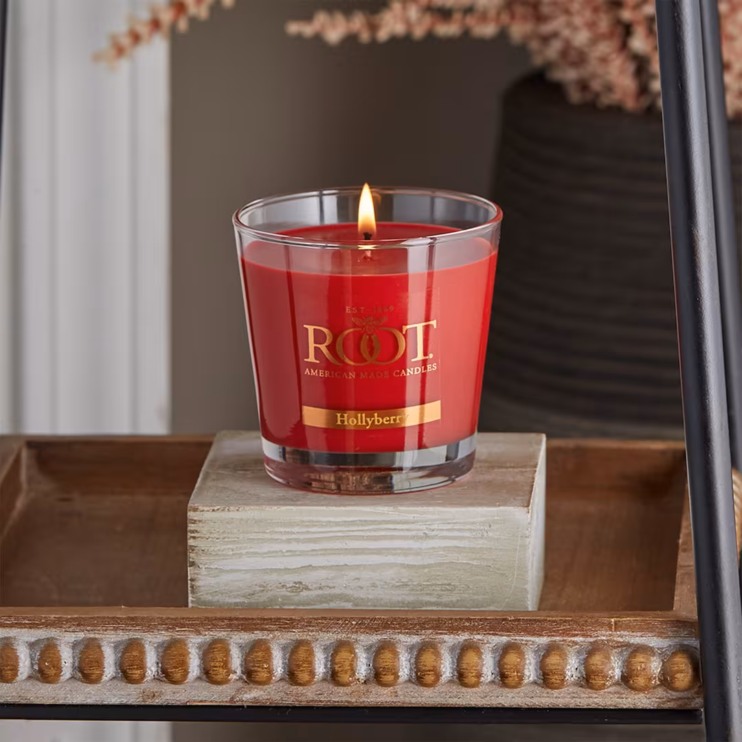 Root Candles  Legacy Collection Luxury Scented Candle - Hollyberry