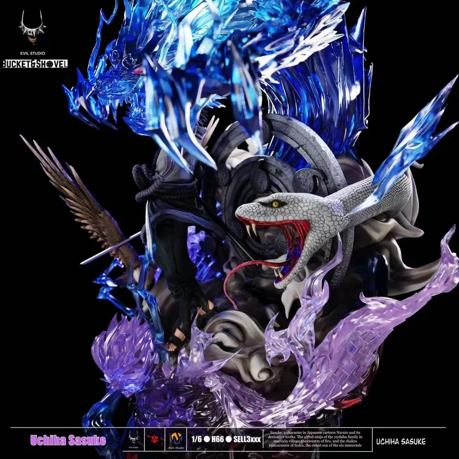 Naruto - Evil Studio X XWL STUDIO Uchiha Sasuke With Alloy Sword