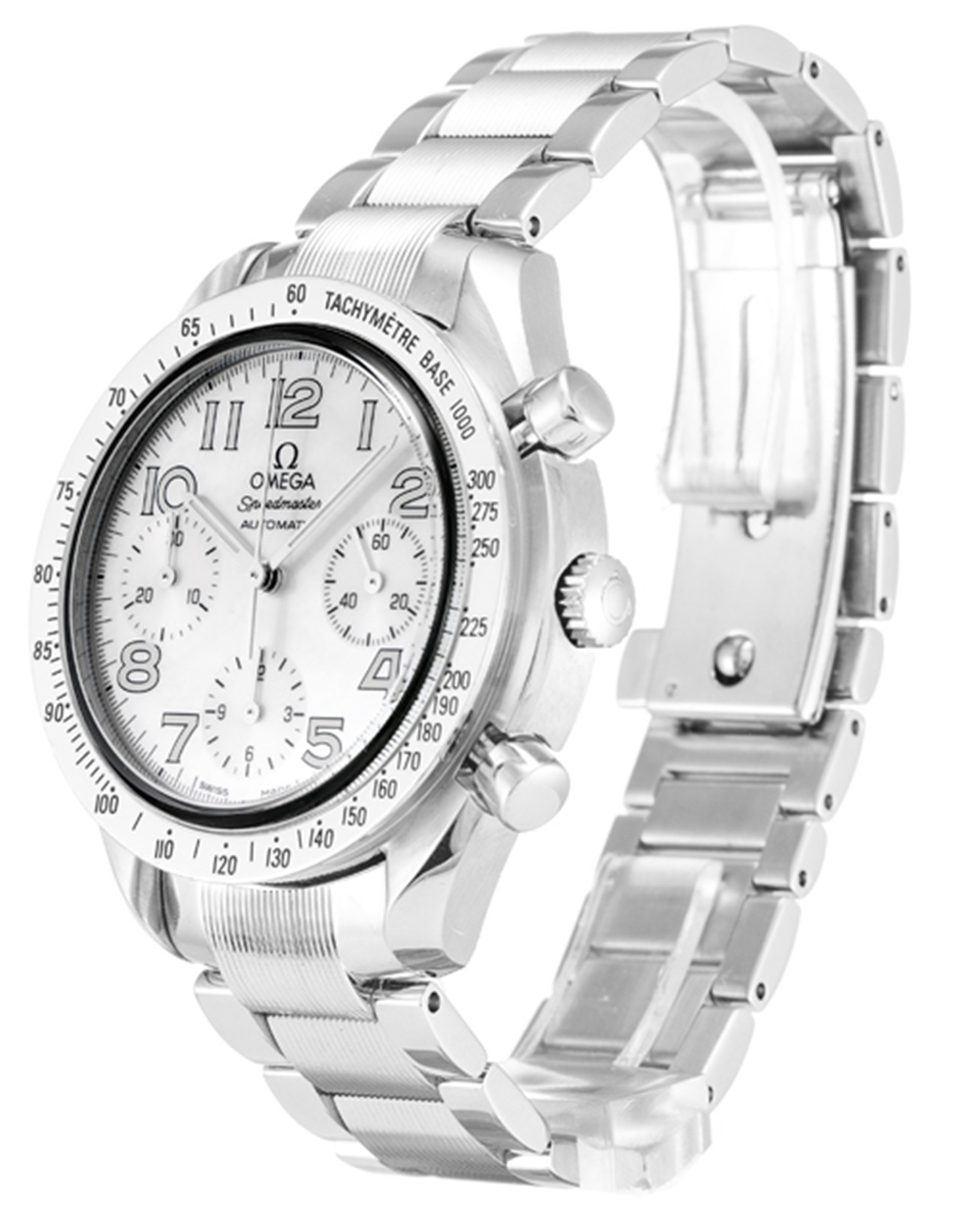 Replica Omega Speedmaster Reduced White Dial Number Markers 3534.70.00 35.5MM
