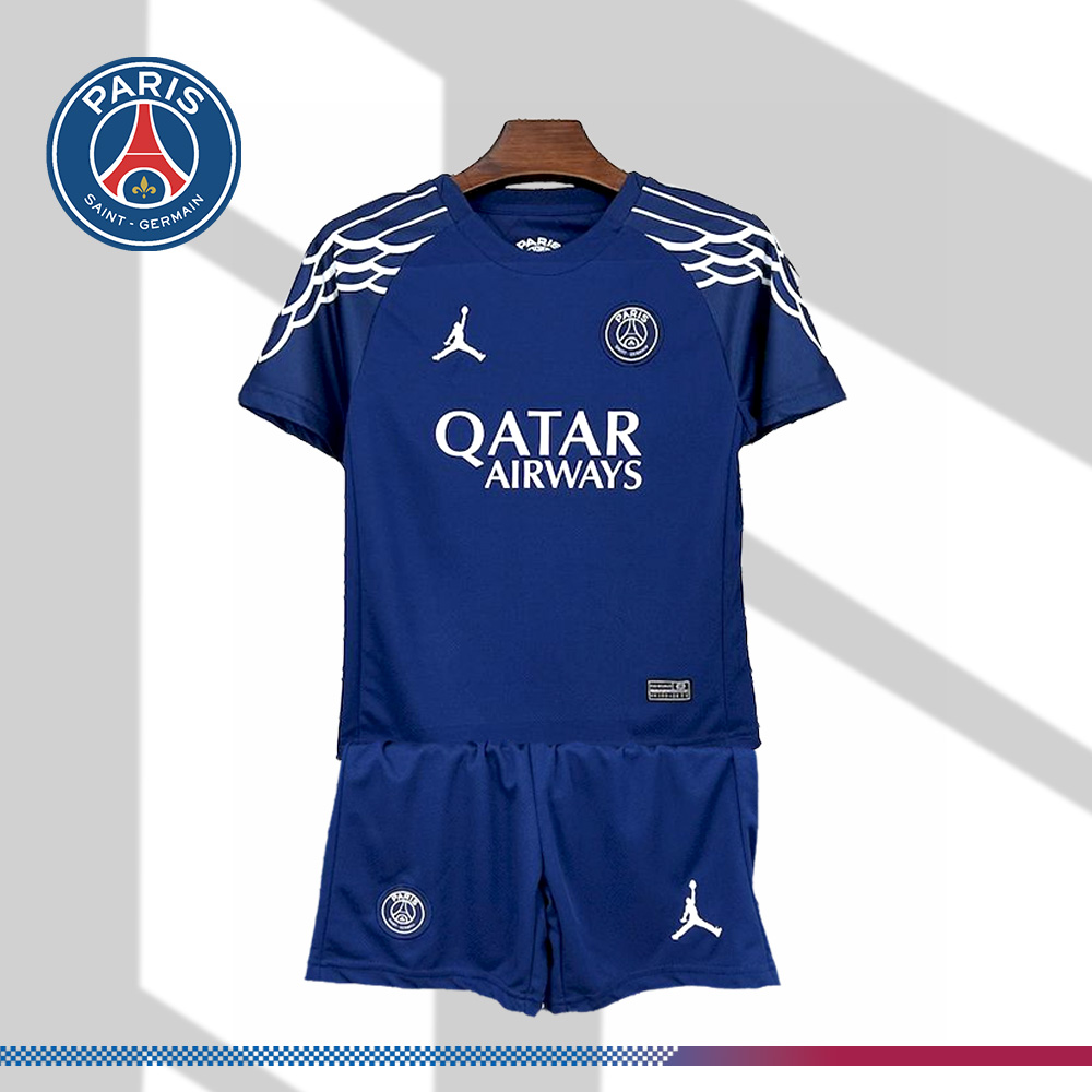 2025/2026 Paris Saint-Germain Away Football Shirt (Kids Kit socks)