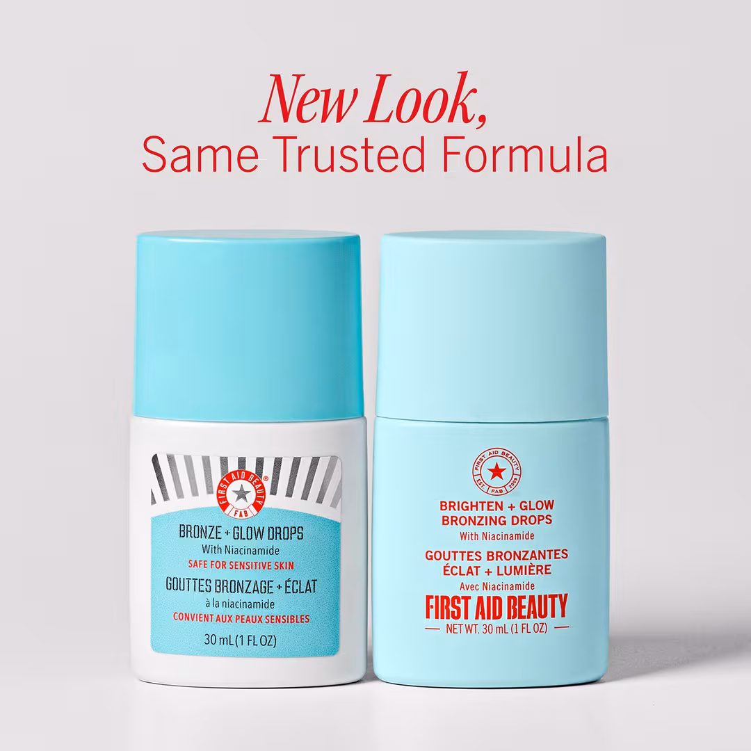 First Aid Beauty  Brighten + Glow Bronzing Drops with Niacinamide