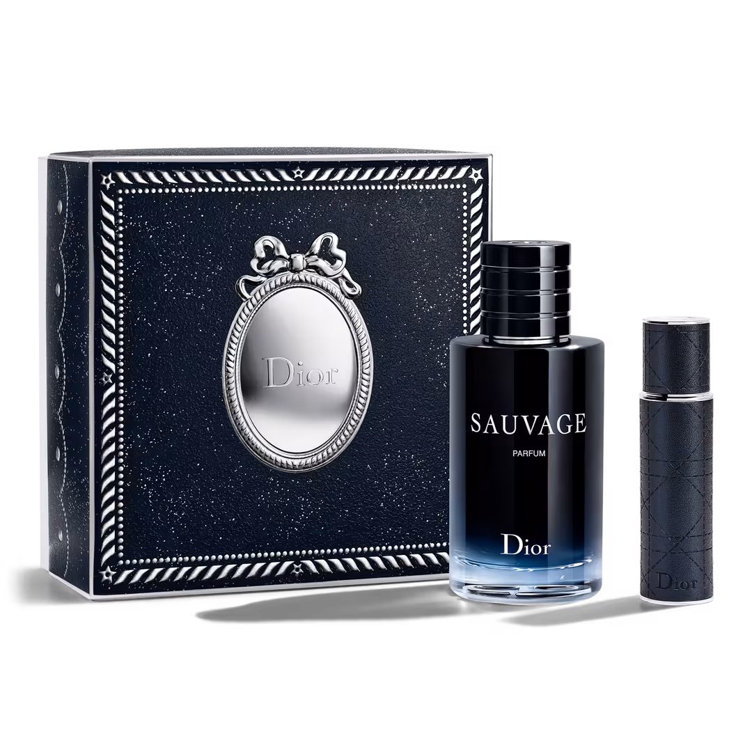 Dior  Sauvage 2-Pc Parfum and Travel Spray Men's Fragrance Set