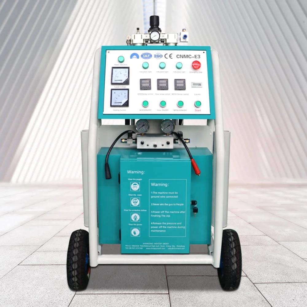 Pneumatic PU Foam Spray Machine 110V 3.5Kw High Power Polyurethane Insulation Spray Machine，Polyurethane Foam Sprayer for Wall and Roof Insulation Spray