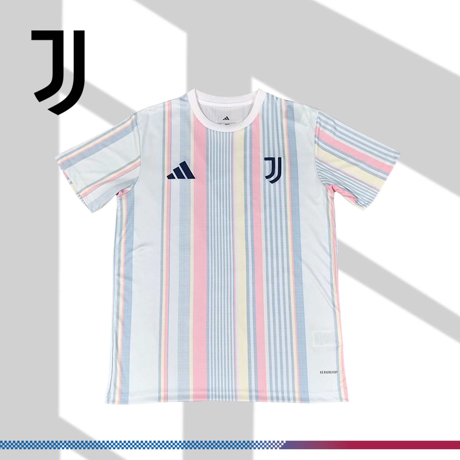 2025/2026 Juventus Pre-match Football Jersey (Fan Edition)