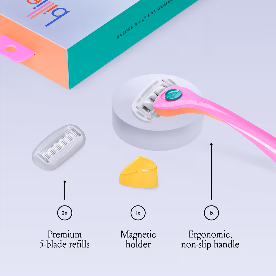 billie  Malibu Razor Starter Kit