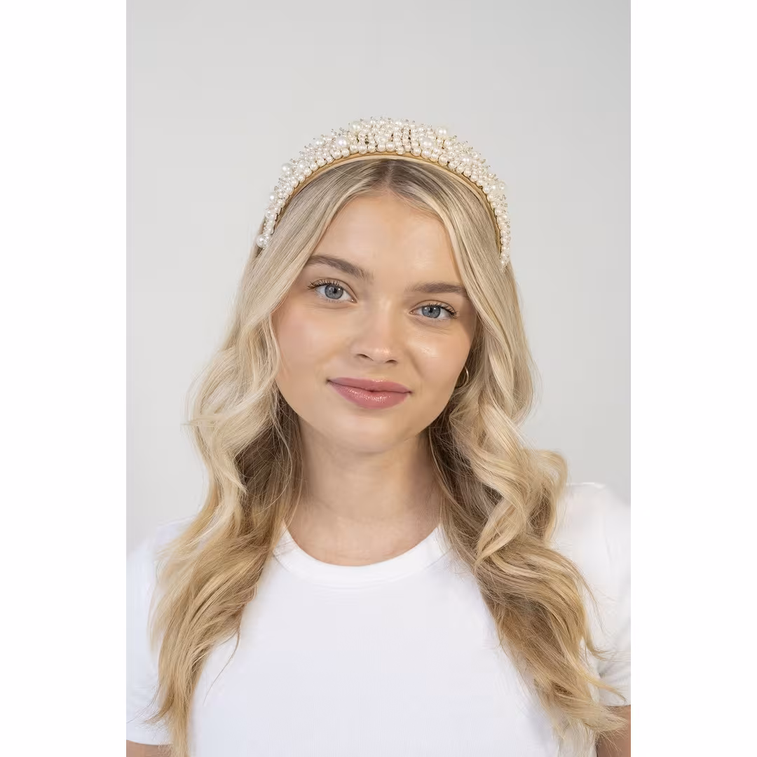 Locks & Mane  'The Sonja' Multipearl Headband