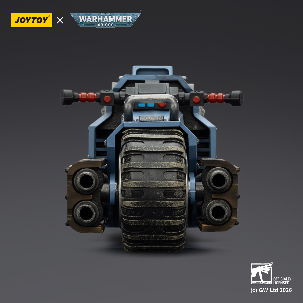 JOYTOY  Warhammer 40k 1: 18 Raider-pattern Combat Bike - JOYTOY WORLD