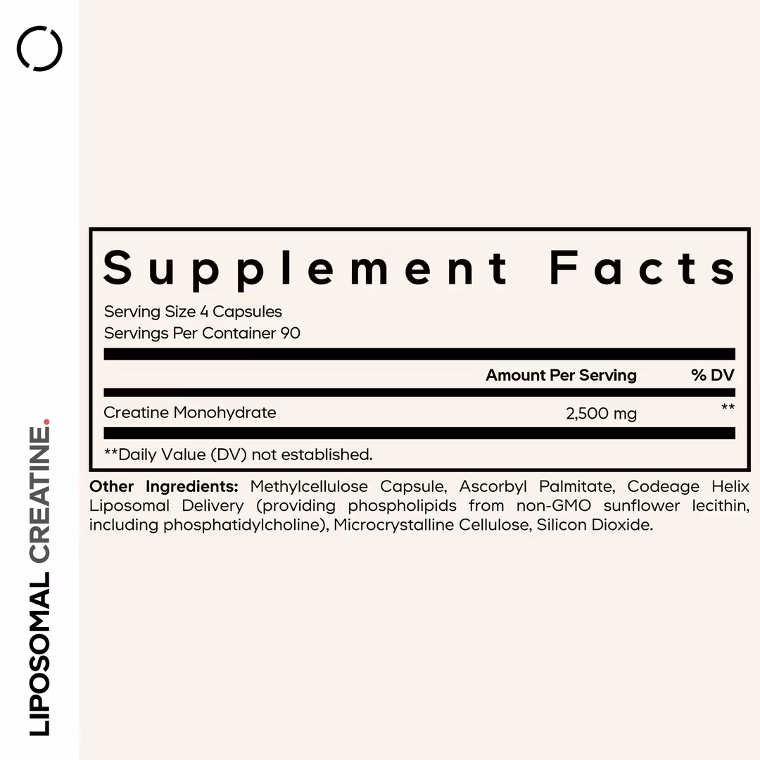 CODEAGE  Liposomal Creatine Monohydrate Capsules