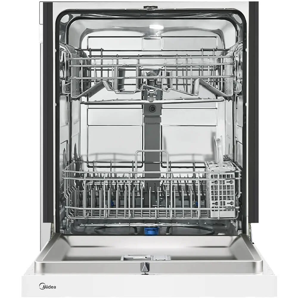MIDEA 24" Front Control Dishwasher, 52 dBA, Hybrid Tub