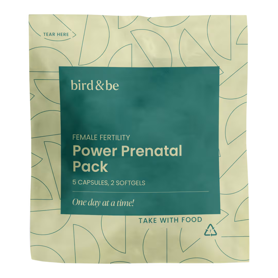 Bird&Be  Female Fertility Power Prenatal Pack