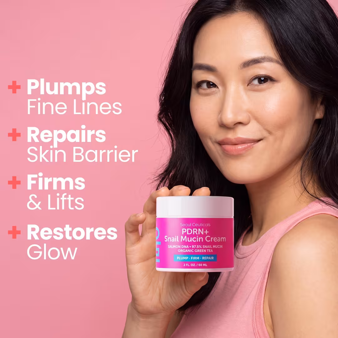 Seoul Ceuticals  PDRN Salmon DNA + Snail Mucin Cream