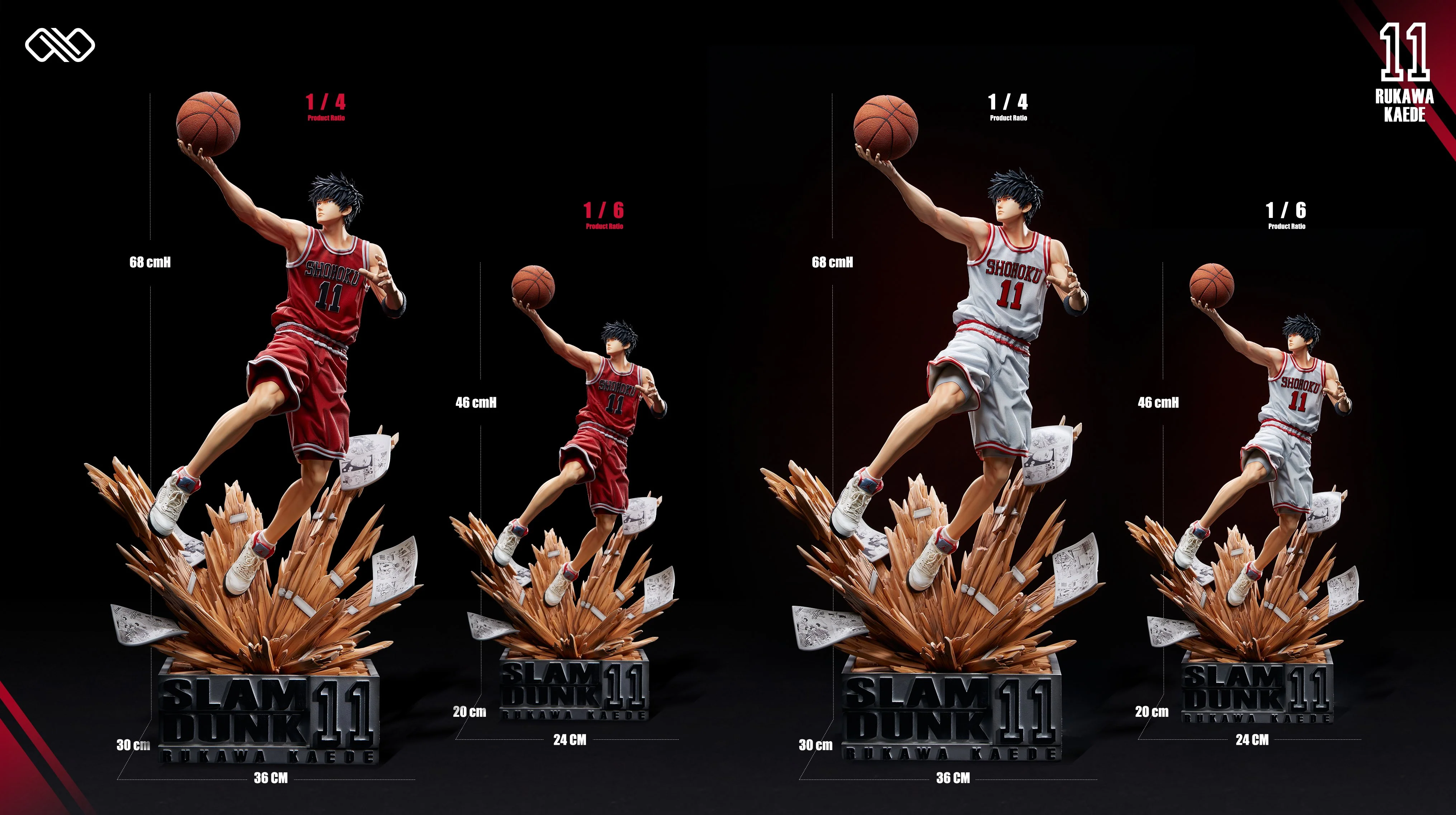 Slam Dunk - Rukawa Kaede | 1:4 Resin Statue | von Infinite Studio