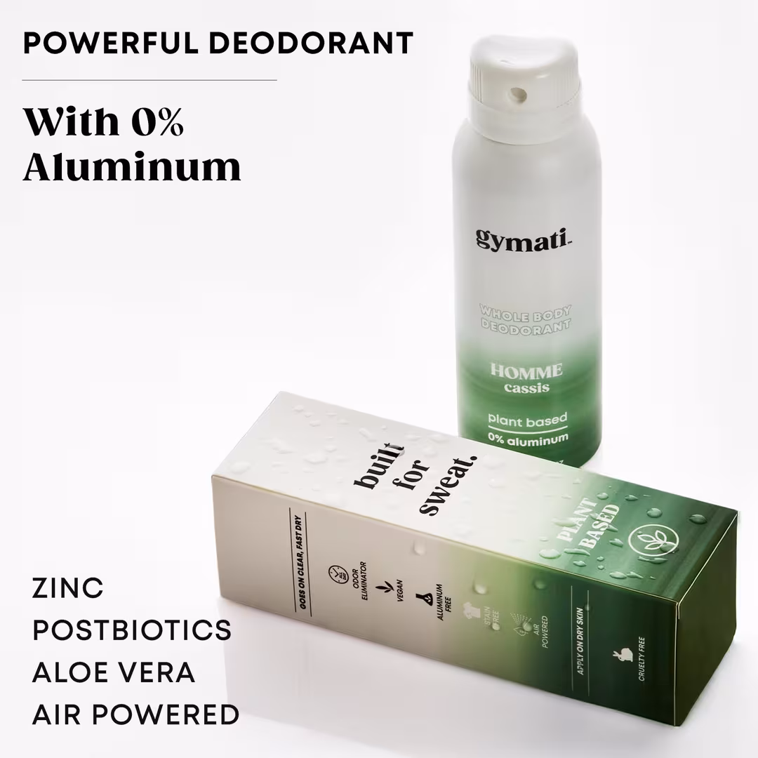 Gymati  Homme Cassis Whole Body Deodorant Spray