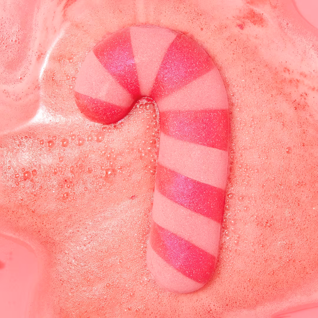 ULTA Beauty Collection  Holiday Candy Cane Bath Bomb Fizzer