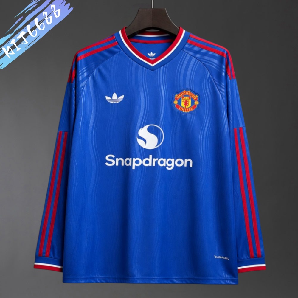 2026/2027 Manchester United away long sleeved jersey (fan version)