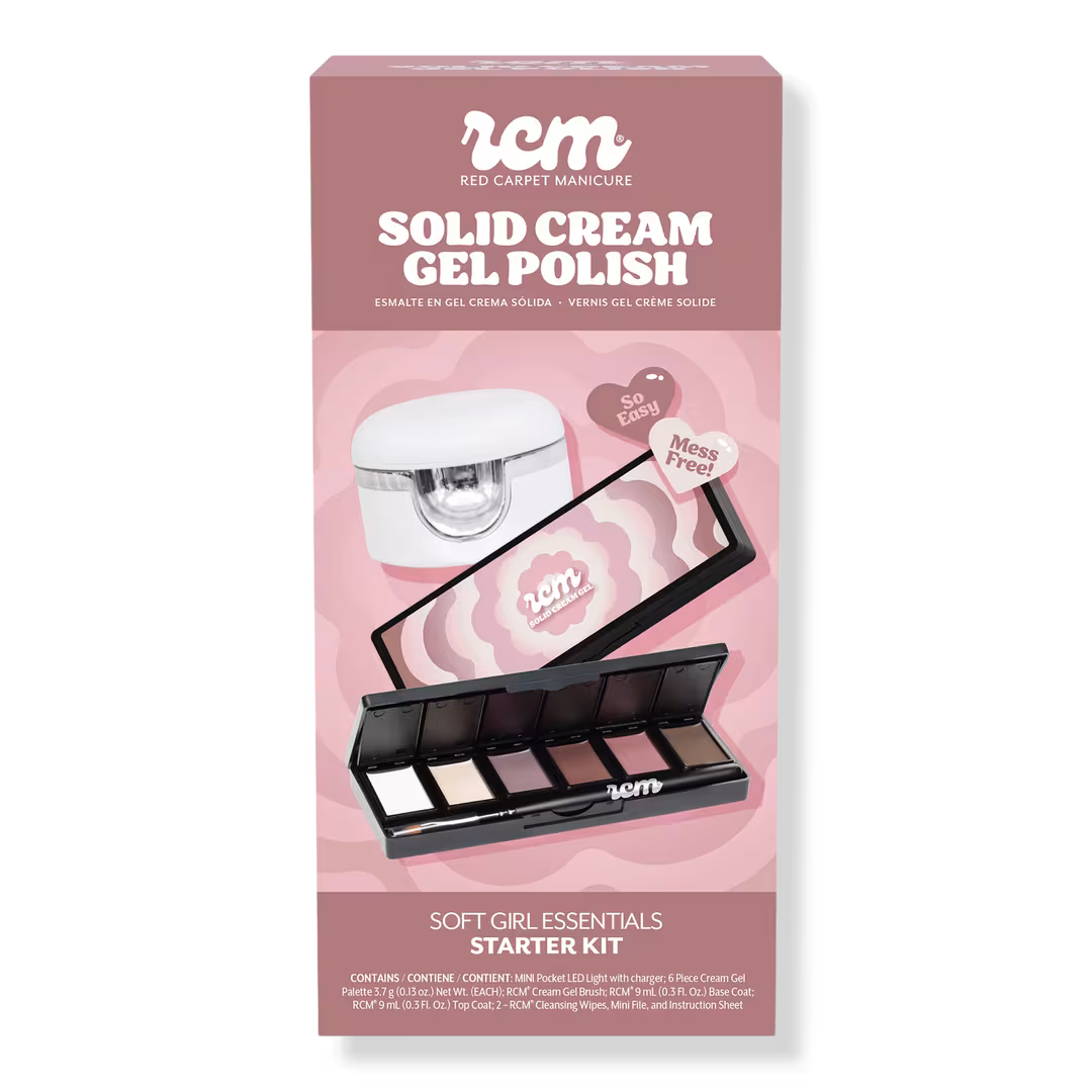 Red Carpet Manicure  Solid Cream Gel Polish Starter Kit