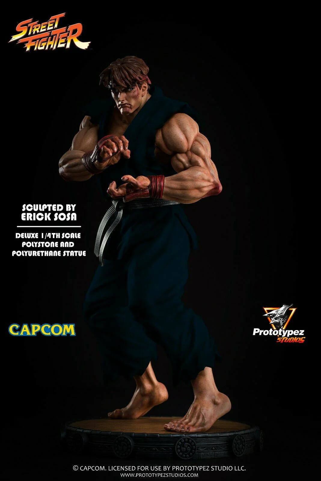 Street Fighter - Evil Ryu | 1:4 Resin Statue | von Prototypez Studios