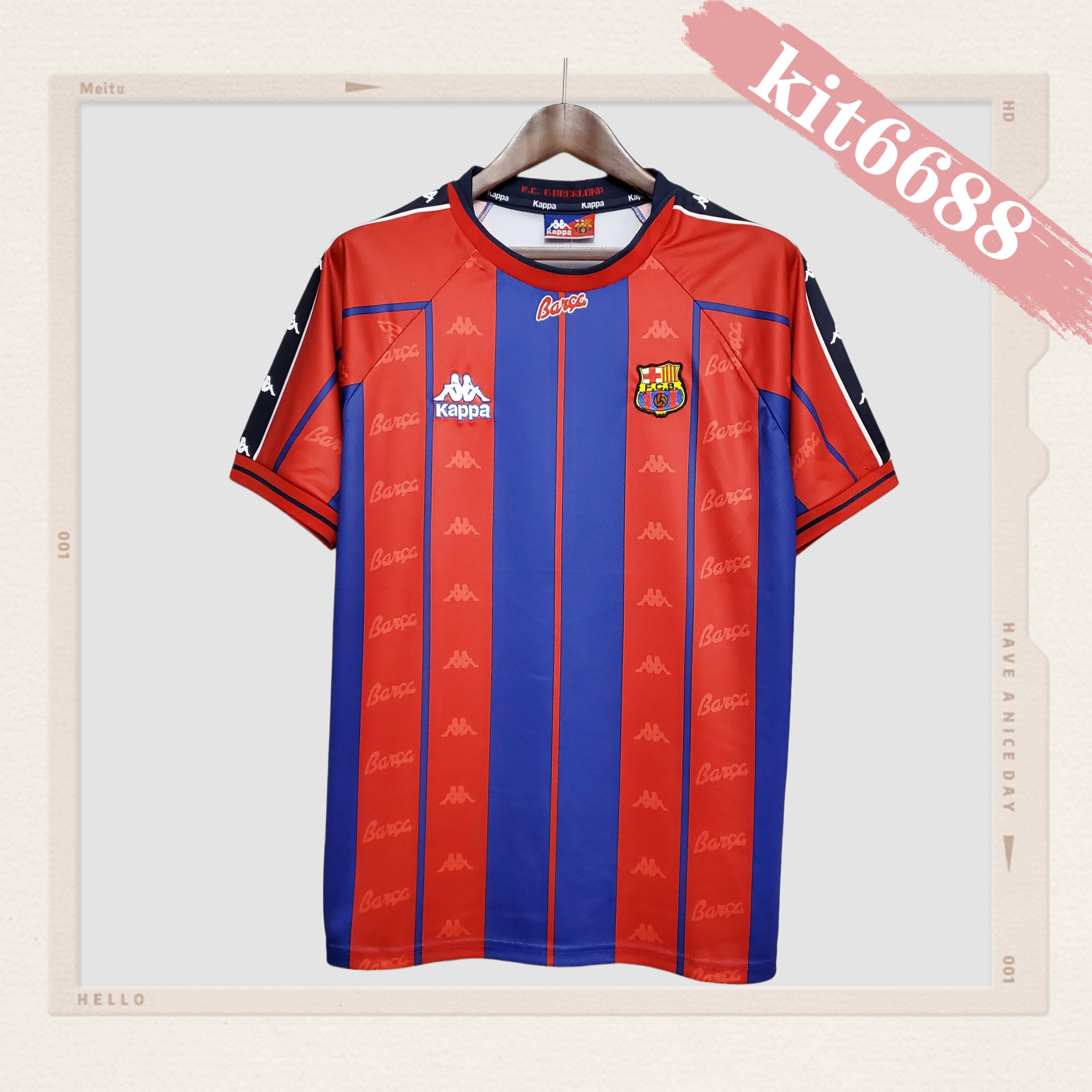 1982/1984 Barcelona Away Retro Football Shirt
