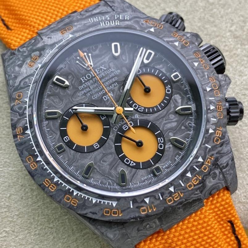 Rolex Watch DAYTONA CARBON CASE ORANGE EDITION