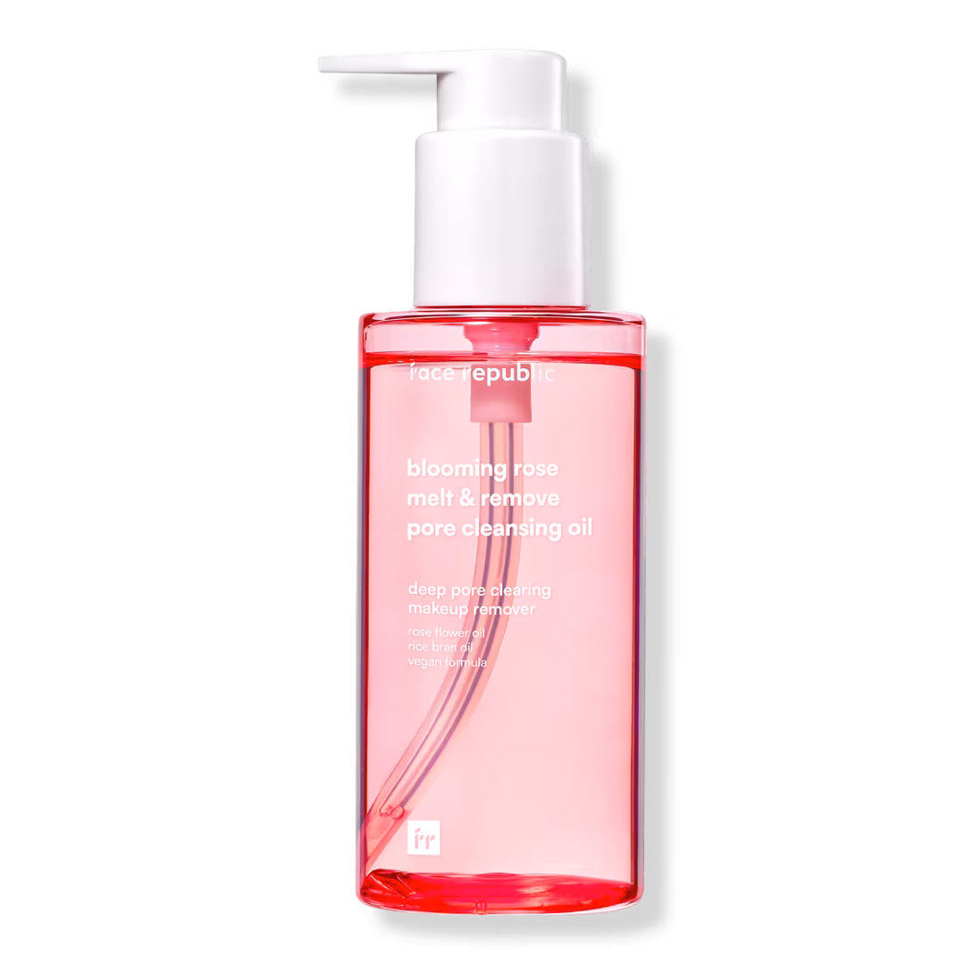 Face Republic  Blooming Rose Melt & Remove Pore Cleansing Oil
