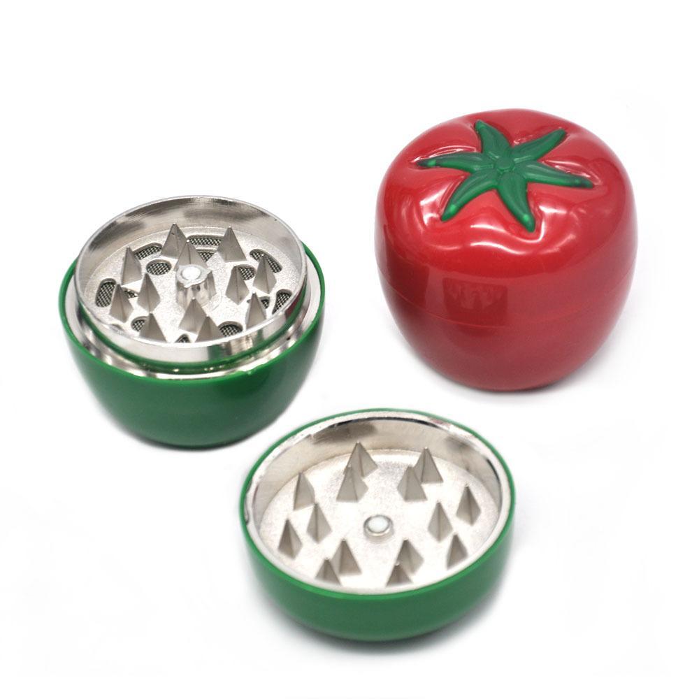 Tomato Novelty Herb Grinder 2 Layer 53mm (2 Color)