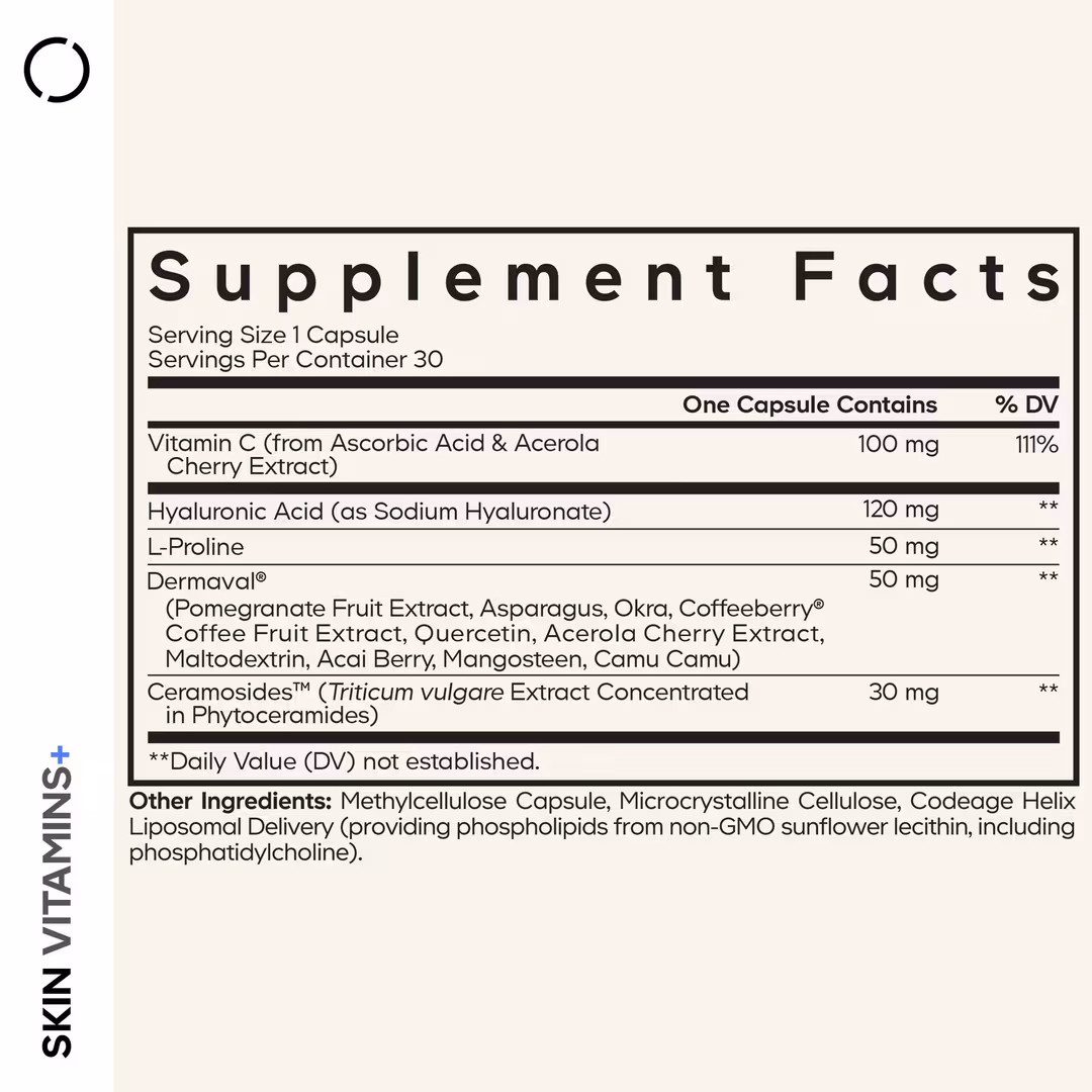 CODEAGE  Skin Vitamins with Ceramosides