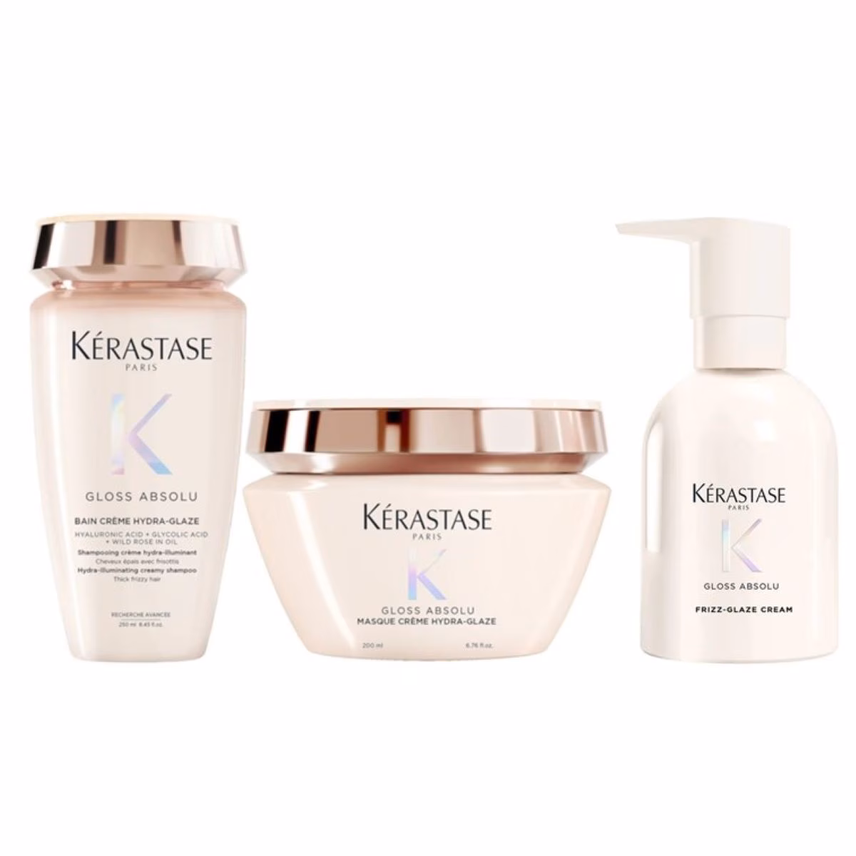 Gloss Absolu CRÈME 3er Set (Bain / Masque / Cream)