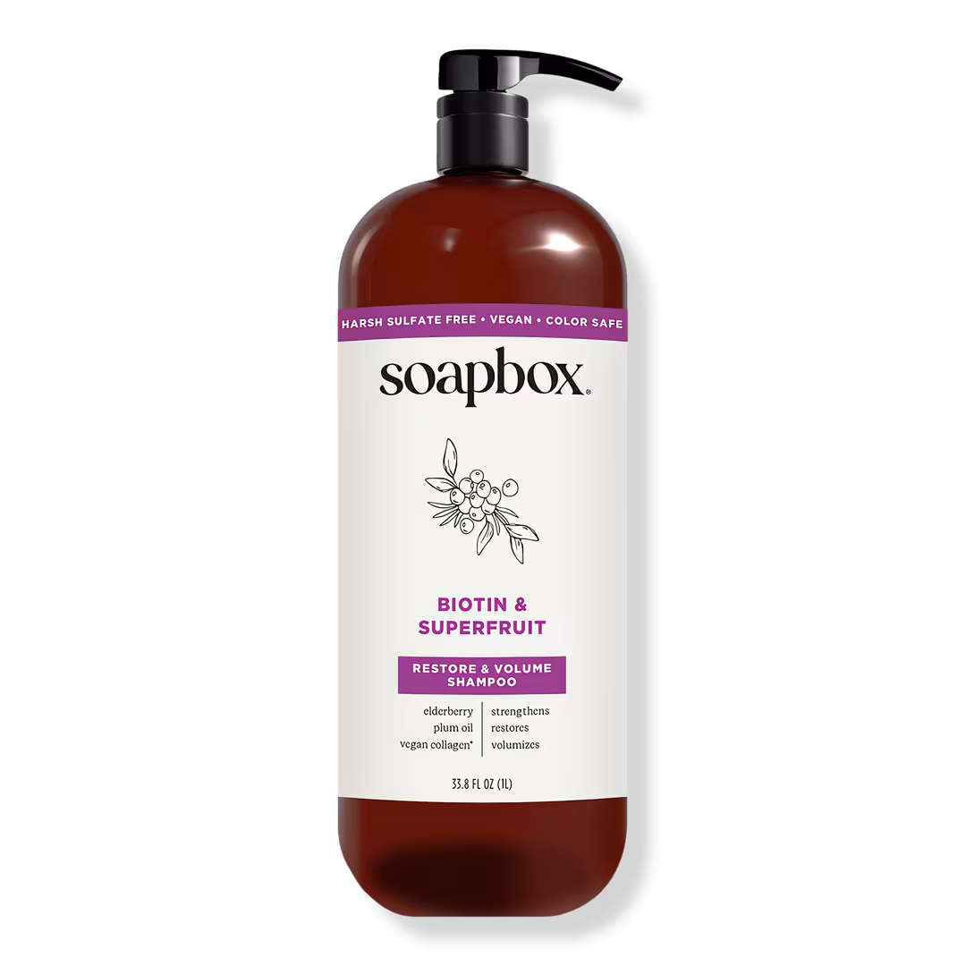 Soapbox  Biotin & Superfruit Volumizing Shampoo