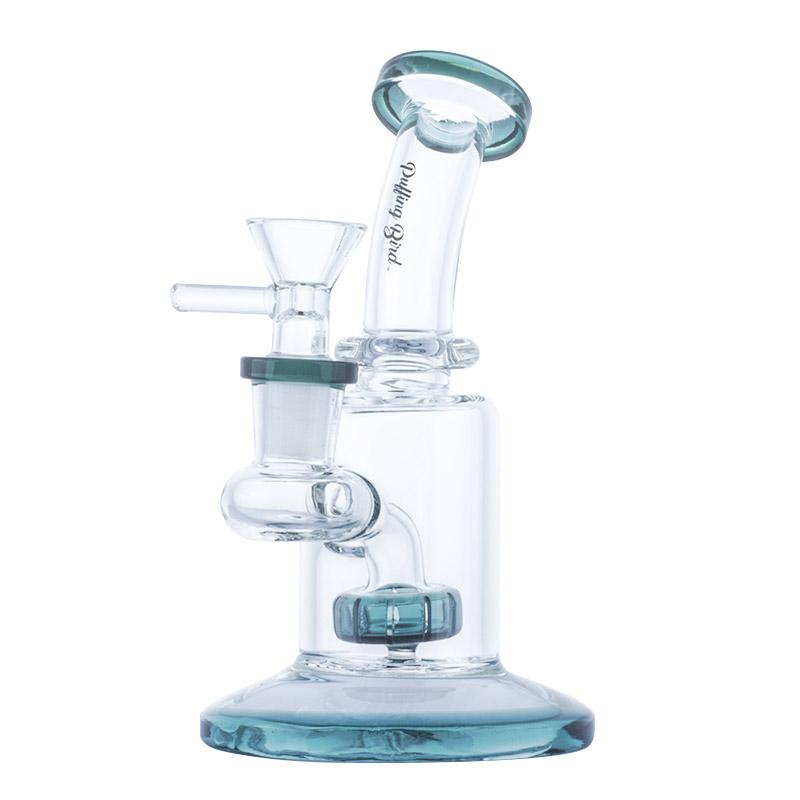 6 Mini Showerhead Perc Glass Dab Rig