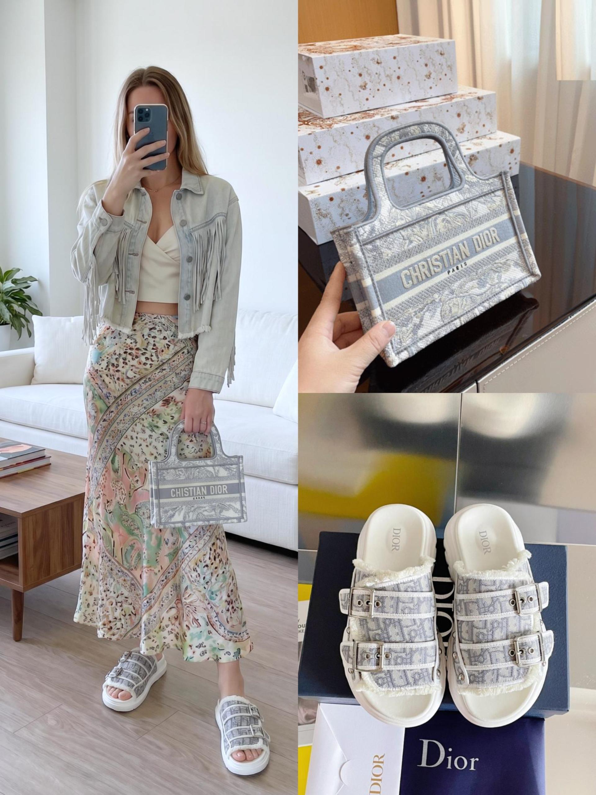 Dior Shoes & Bag Set