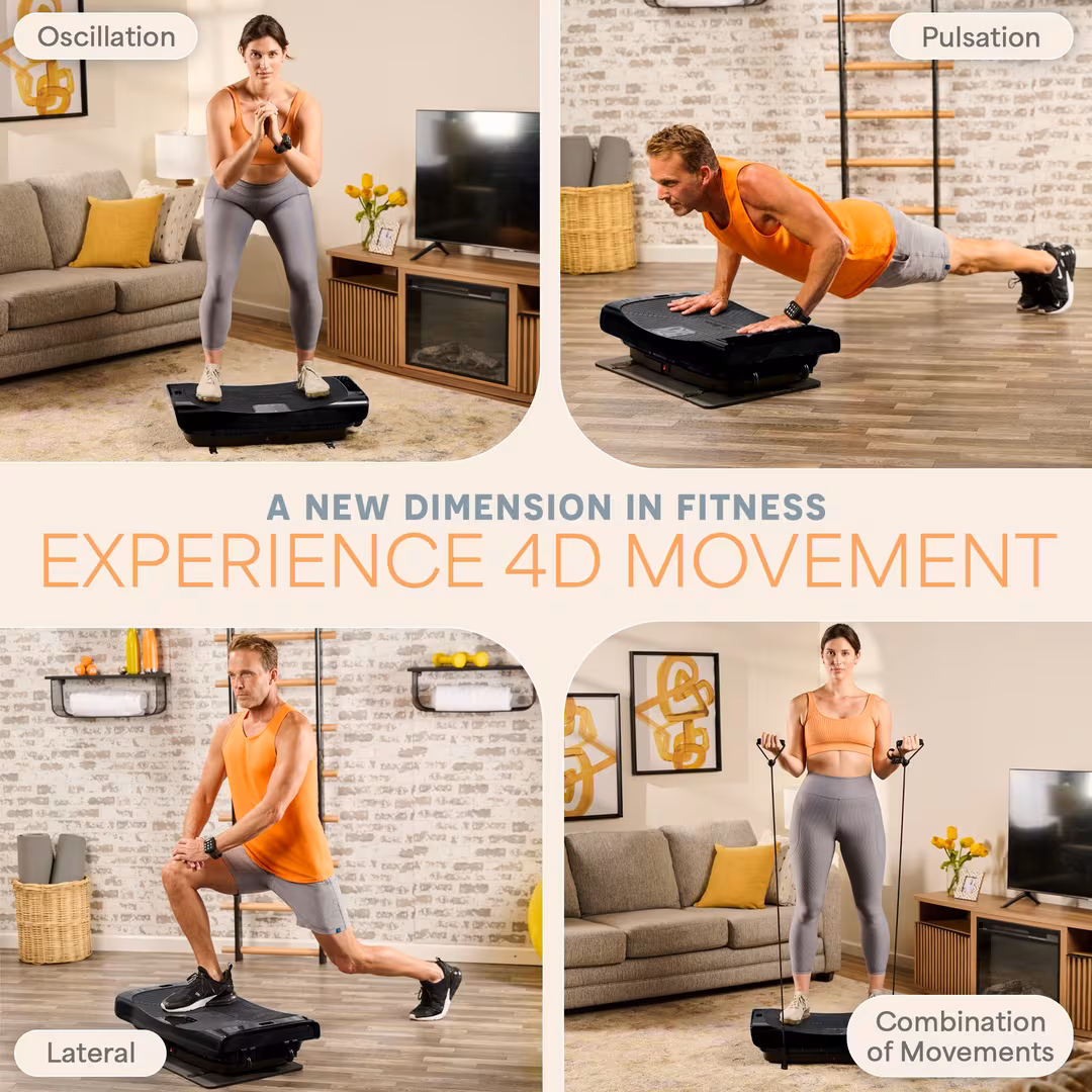 Lifepro  Rumblex Pro 4D Vibration Plate Exercise Machine