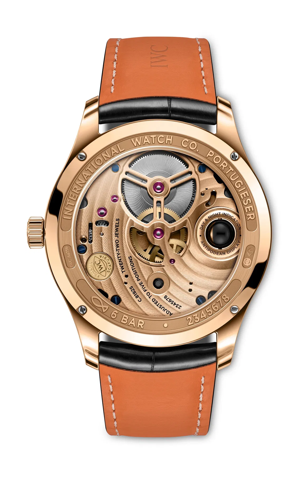 IWC Schaffhausen Portugieser hand wound tourbillon day night iw545901