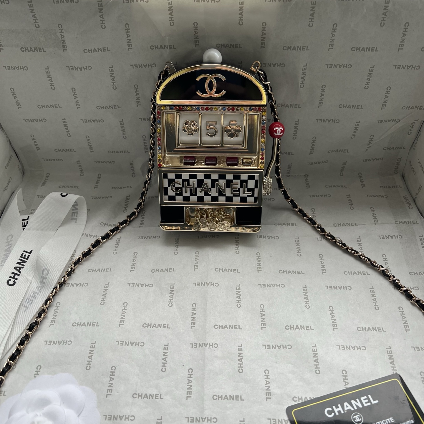 Chanel Slot Machine Minaudière Clutch Bag