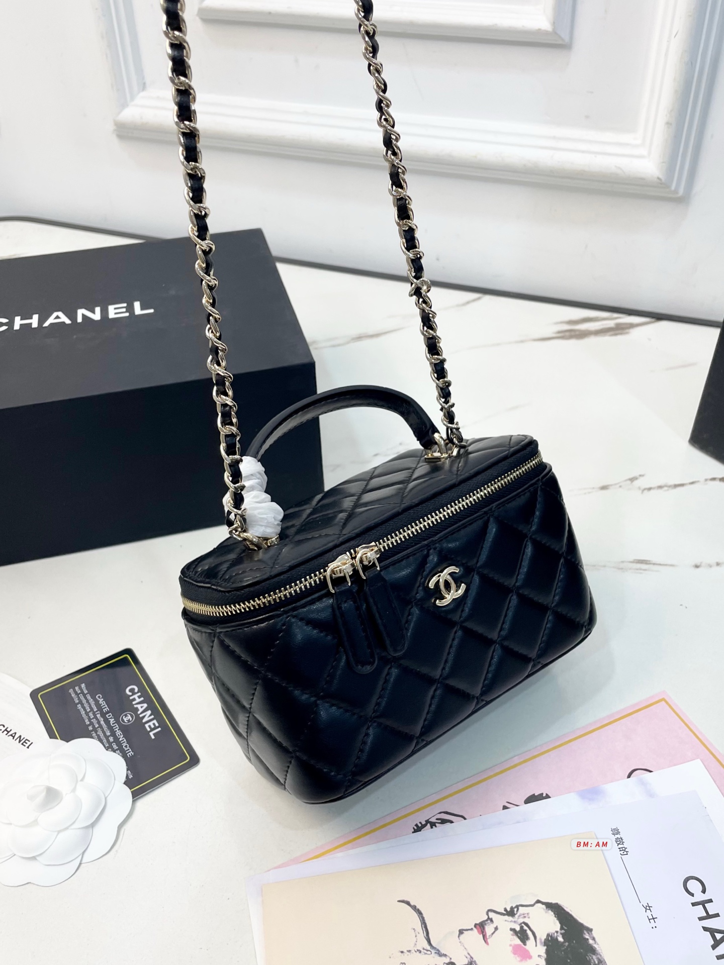 Chanel 25C Classic Small Square Lunch Bag