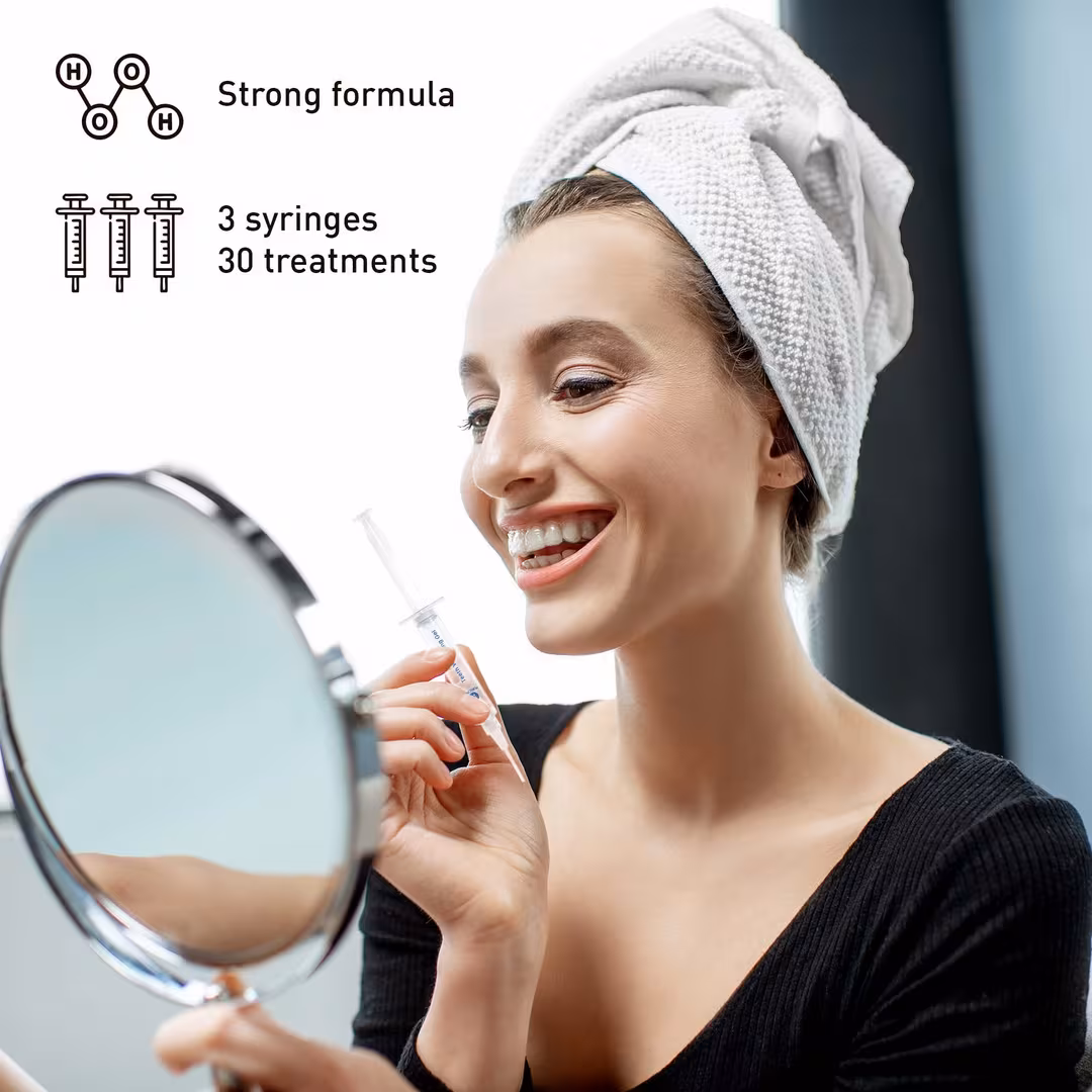 PURSONIC  Advanced LED Teeth Whitening Solution