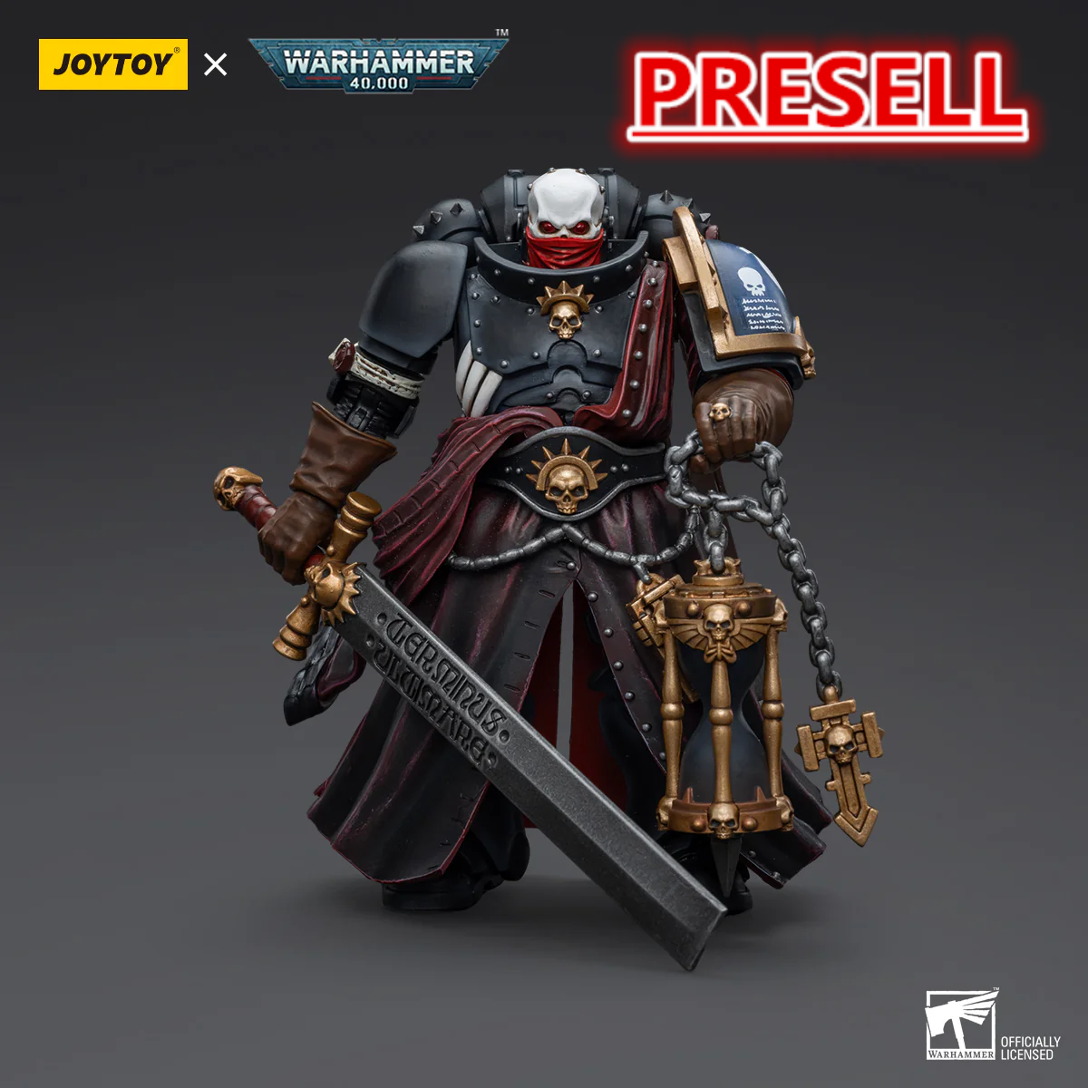 JOYTOY Warhammer 40k 1: 18 Ultramarines Judiciar and Chaplain(Indomitus) - JOYTOY WORLD