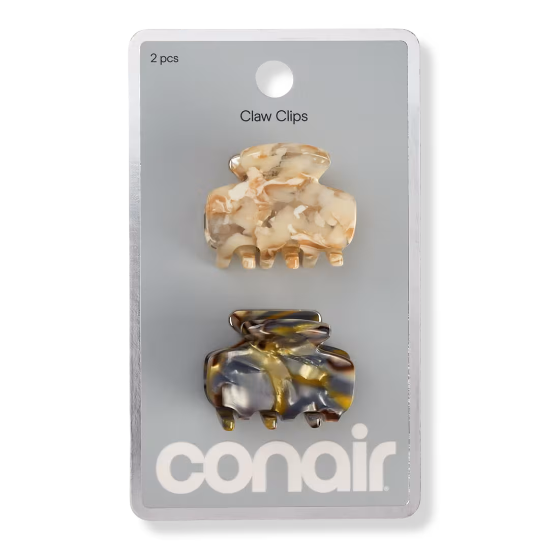 Conair Accessories  Acrylic Claw Clips 2 Pack