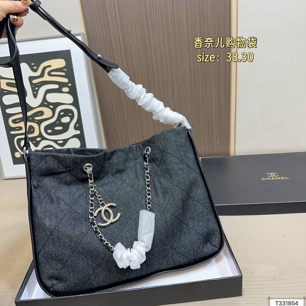 Chanel Denim Tote Bag