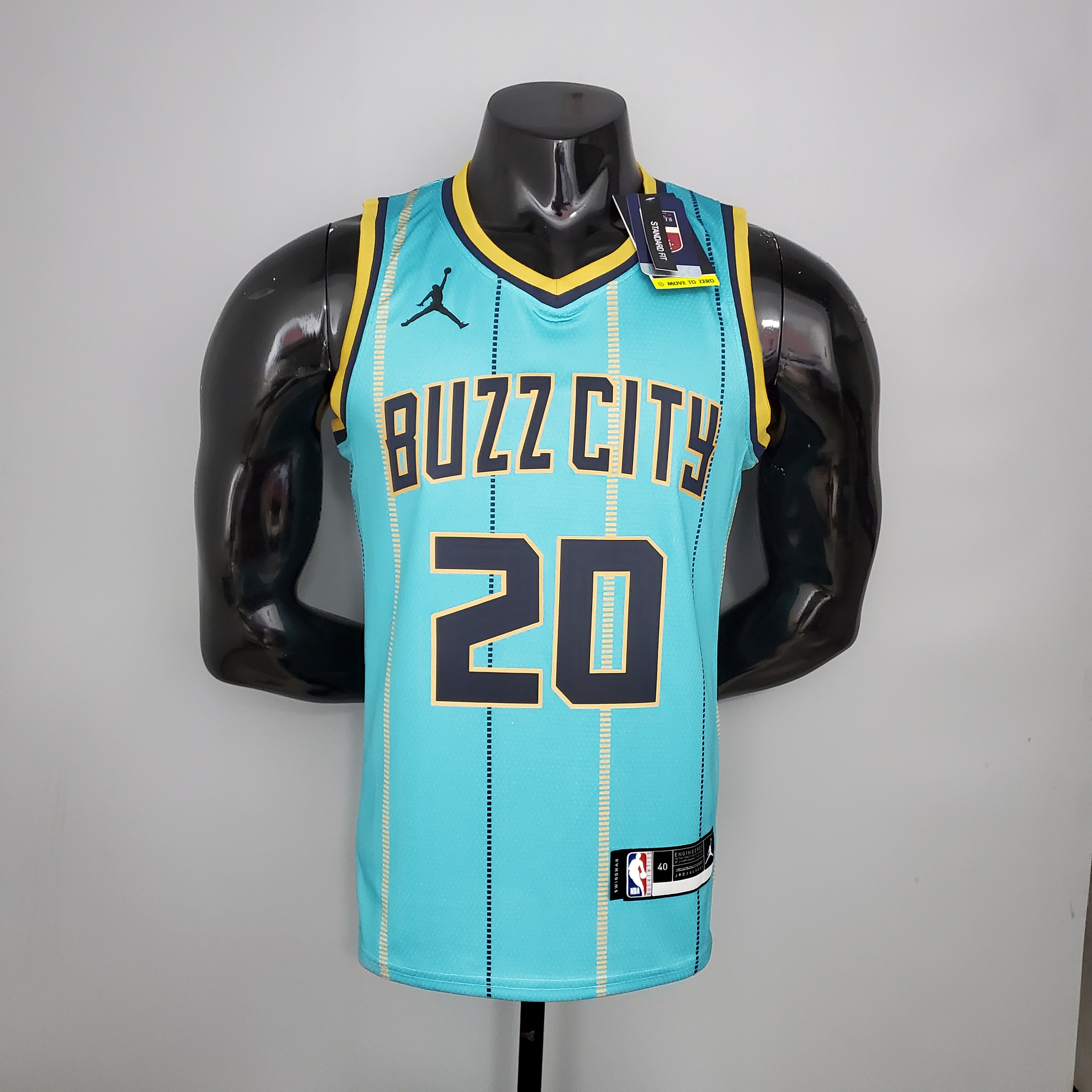 Gordon Hayward Charlotte Hornets Swingman Jersey Green